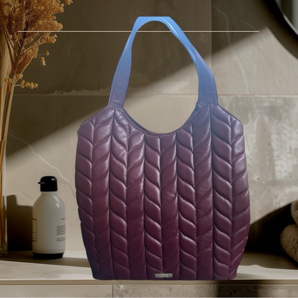 VINCE CAMUTO QUILTED TOTE “VISHO-TO” Style FIREFALL - Picture 15 of 15